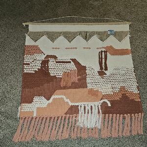 The Spring Shop Large Earthy Tones Woven Tapestry